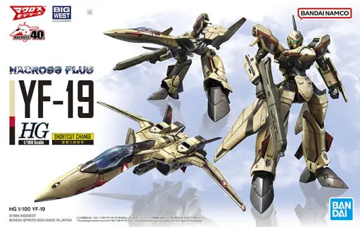 HIGH GRADE (HG) - 1/100 Scale Model Kit - MACROSS PLUS / YF-19