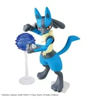 Pokemon PLAMO - Pokémon / Riolu & Lucario