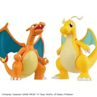 Pokemon PLAMO - Pokémon / Dragonite & Charizard