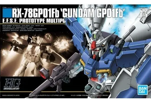 HGUC - MOBILE SUIT GUNDAM 0080 STARDUST MEMORY / Gundam GP-01-Fb