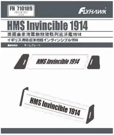 1/700 Scale Model Kit - Battlecruiser Model kits / HMS Invincible