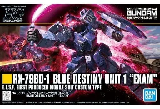 HGUC - MOBILE SUIT GUNDAM / RX-79BD-1 Blue Destiny Unit 1