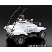 1/60 Scale Model Kit - MODEROID - Mobile Police PATLABOR / Type 99 Special Labor Carrier & Type 98 Special Command Vehicle
