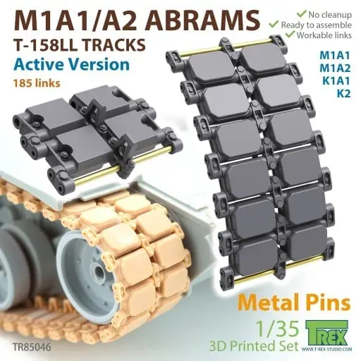 1/35 Scale Model Kit - Grade Up Parts / M1 Abrams