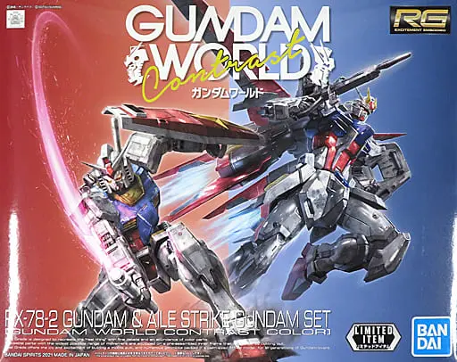 Gundam Models - MOBILE SUIT GUNDAM / Aile Strike Gundam & RX-78-2