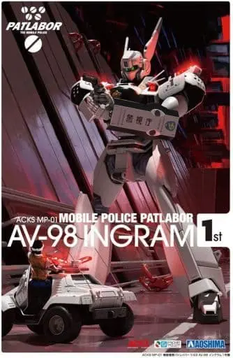 1/43 Scale Model Kit - Mobile Police PATLABOR / Ingram 1