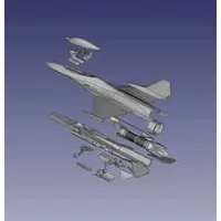 1/144 Scale Model Kit - Mobile Police PATLABOR / F-16 Kai Night Falcon