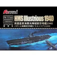 1/700 Scale Model Kit - Warship plastic model kit / Illustrious