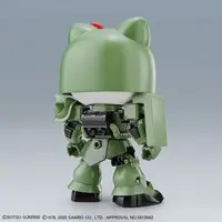 Gundam Models - SD GUNDAM / Zaku II & Hello Kitty