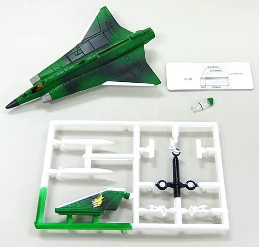 1/144 Scale Model Kit - AREA 88 / J-35 Draken