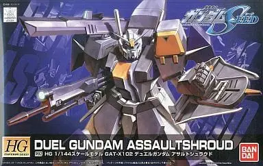 HG Gundam Seed GAT-X102 Duel Gundam Assault Shroud Model Kit