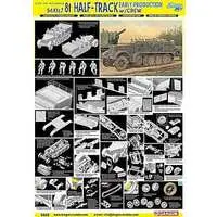 1/35 Scale Model Kit - Half-track