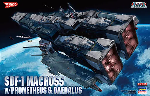 1/4000 Scale Model Kit - Super Dimension Fortress Macross / SDF-1 MACROSS