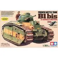 1/35 SCALE FRENCH BATTLE TANK B1 bis (w/SINGLE MOTOR) Model Kit