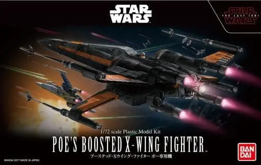 Poe's Boosted X-Wing Fighter Model Kit