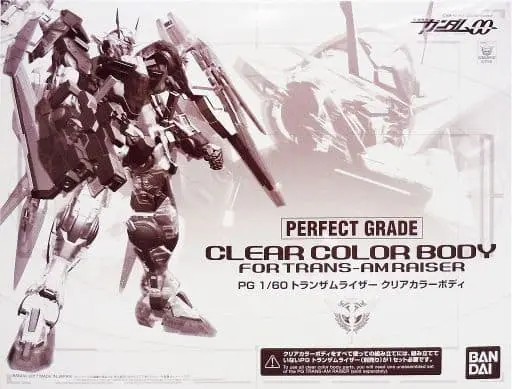 Perfect Grade Clear Color Body for Trans-Am raiser Model Kit