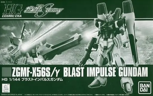 HG Cosmic Era Gundam Seed Destiny ZGMF-X56S/γ Blast Impulse Gundam Model Kit