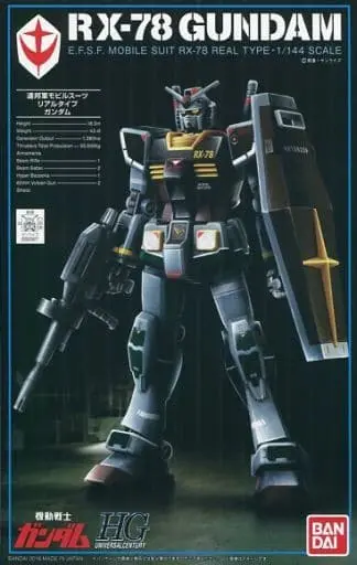 HGUC - MOBILE SUIT GUNDAM / RX-78-2