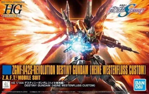 HGCE ZGMF-X42S-REVOLUTION Destiny Gundam (Heine Westenfluss Custom)  Model Kit