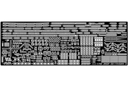 1/700 Scale Model Kit - Warship plastic model kit