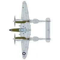 1/72 Scale Model Kit - Aviation Models Specialty Series / Lockheed P-38 Lightning