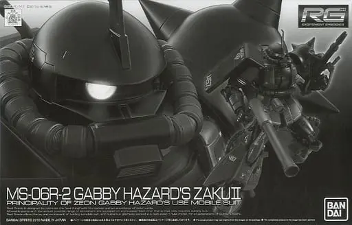 Real Grade MS-06R-2 Gabby Hazard's ZAKU II Model Kit