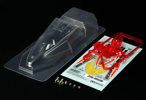 Plastic Model Parts - Plastic Model Kit - Mini 4WD Parts / Fire Dragon
