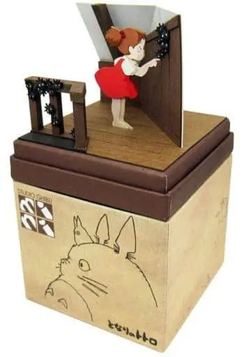 Miniature Art Kit - My Neighbor Totoro / Makkuro Kurosuke & Kusakabe Mei