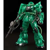 (HG) The Origin MS-06C Zaku II Type C/ Type C-5 Limited Clear Ver. Model Kit