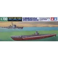 1/700 SCALE U. S. SUBMARINE GATO CLASS AND JAPANESE SUBMARINE CHASER No.13 Model Kit