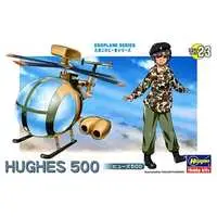 Plastic Model Kit - Attack helicopter / Hughes 500