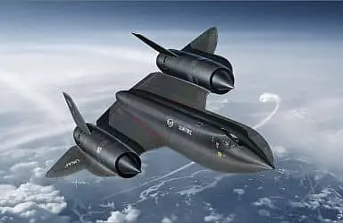 1/144 Scale Model Kit - Reconnaissance aircraft / SR-71 Blackbird