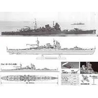 1/350 SCALE JAPANESE HEAVY CRUISER TONE Model Kit