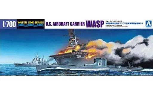 U.S.S AIRCRAFT CARRIER WASP & I.J.N.SUBMARINE I-19 Model Kit