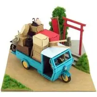 1/150 Scale Model Kit - Miniature Art Kit - My Neighbor Totoro / Kusakabe Satsuki & Kusakabe Mei