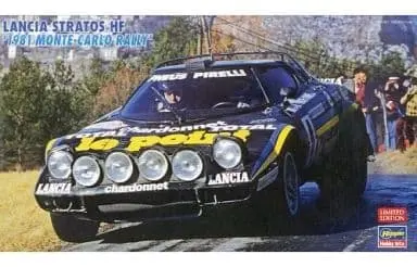 Lancia Stratos HF 1981 Montecarlo Rally Model Kit