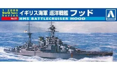1:2000 HMS Battlecruiser Hood Model Kit