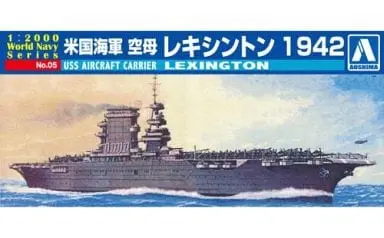 1:2000 USS Aircraft Carrier Lexington Model Kit