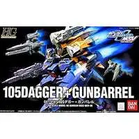 HG Gundam Seed MSV GAT-01A1 105 Dagger + Gunbarrel Model Kit