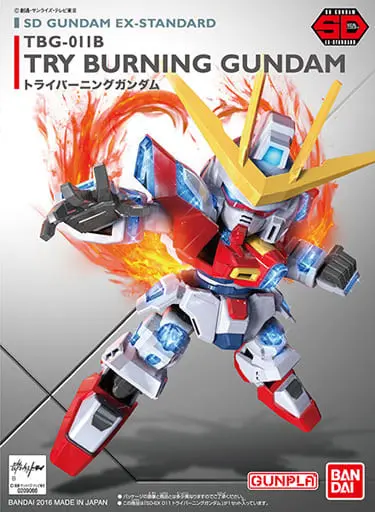 Gundam Models - GUNDAM BUILD FIGHTERS TRY / Try Burning Gundam