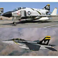 1/72 Scale Model Kit - Fighter aircraft model kits / F-4 & Super Hornet