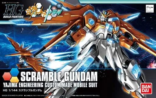 HG Build Fighters Try Scramble Gundam Model Kit