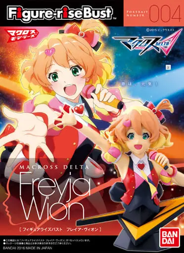 Figure-rise Bust - 1/72 Scale Model Kit - MACROSS DELTA / Freyja Wion