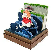 Miniature Art Kit - Ponyo on the Cliff by the Sea / Ponyo