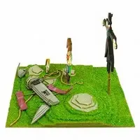 Miniature Art Kit - Howl's Moving Castle / Turnip-Head & Heen & Markl