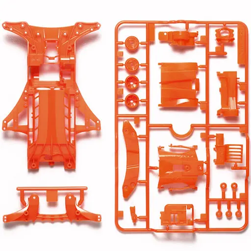 Plastic Model Kit - Mini 4WD Parts