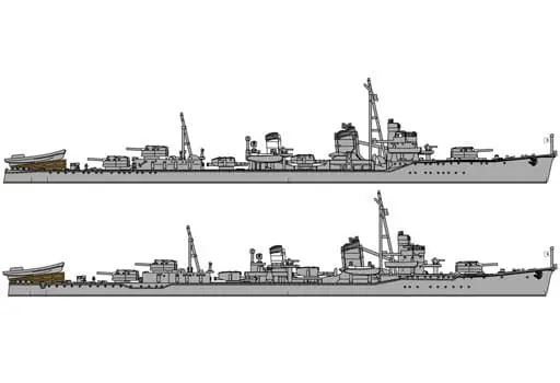 1/700 Scale Model Kit - Warship plastic model kit