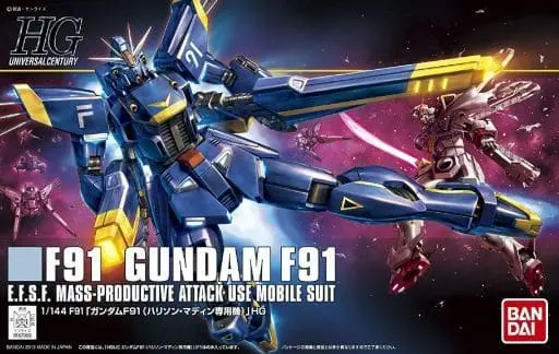 HGUC - MOBILE SUIT CROSS BONE GUNDAM / F91 Gundam F91