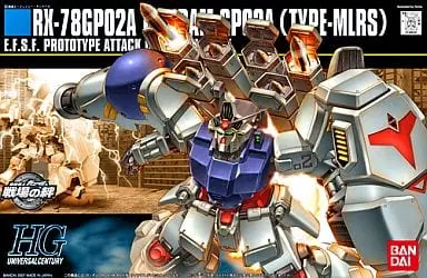 HGUC - MOBILE SUIT GUNDAM 0080 STARDUST MEMORY / RX-78GP02A Gundam