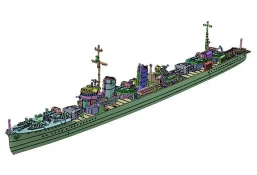 1/700 Scale Model Kit - Warship plastic model kit / Destroyer Mutsuki